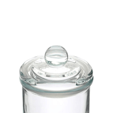 Pote Porta Mantimento Redondo com Tampa em Vidro 600ml - Ela Decora